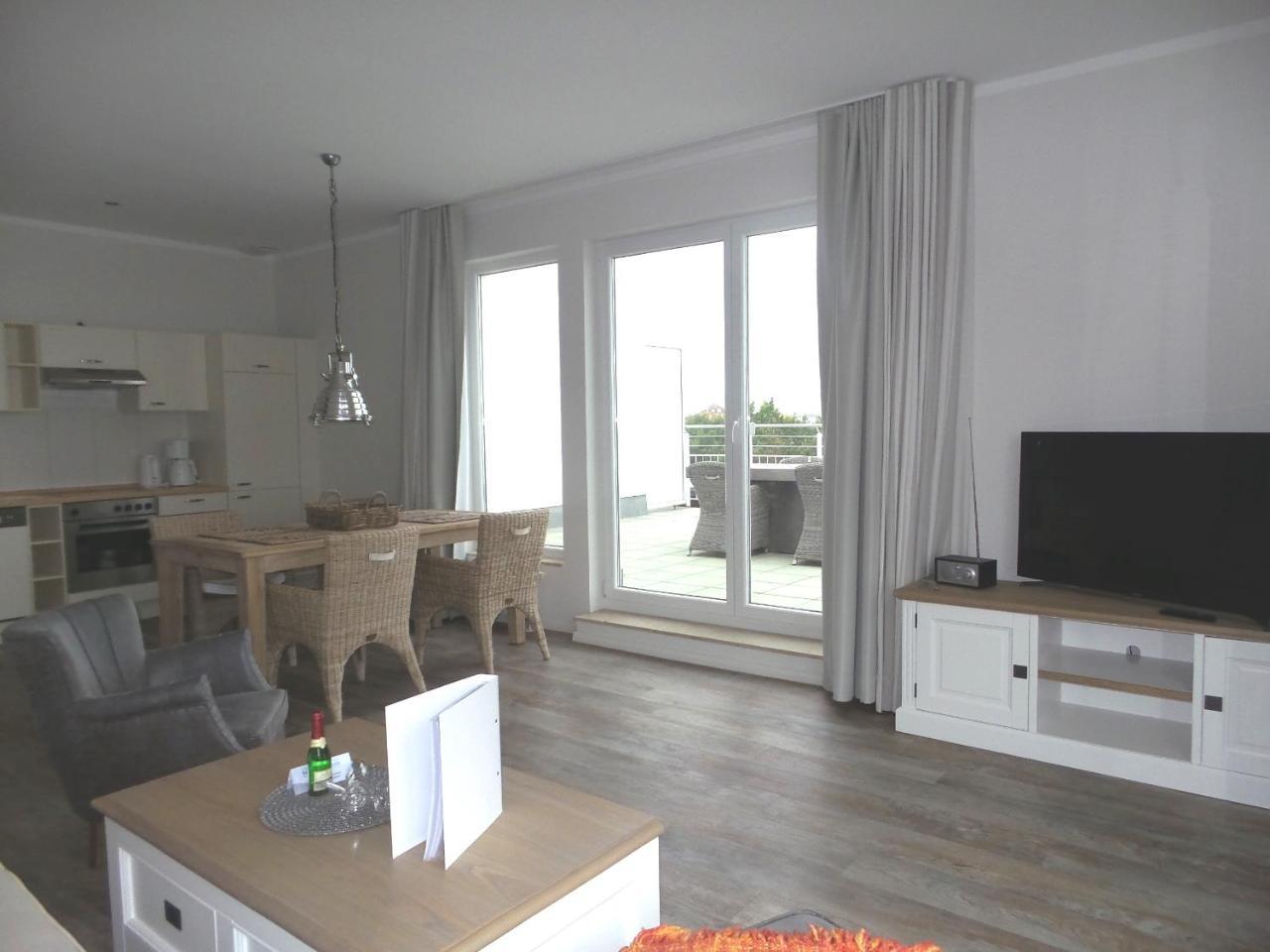 Strandnahe Fewos Mit Meerblick Und Dachterrasse, Residenz Bel Vital - Kategorie E Binz Exterior photo