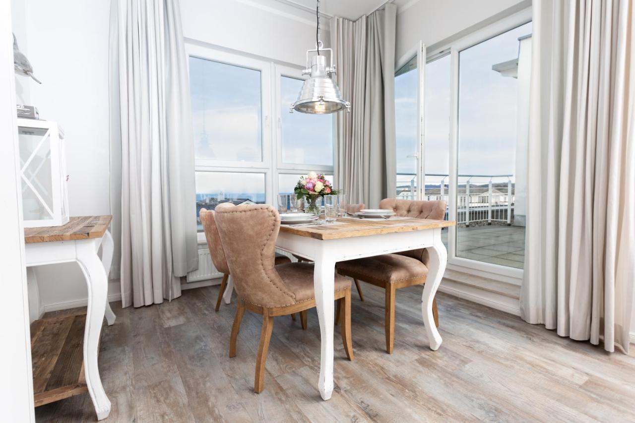 Strandnahe Fewos Mit Meerblick Und Dachterrasse, Residenz Bel Vital - Kategorie E Binz Room photo